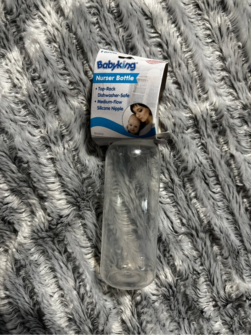 Pink Silicone Pacifier (4) and bottles (4)